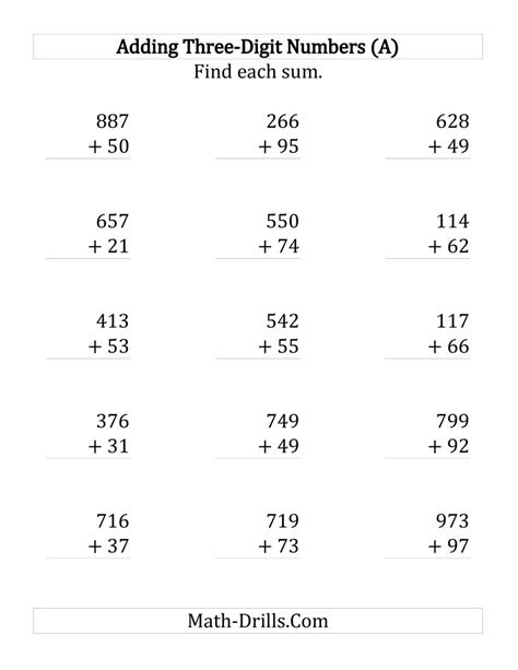 3 numbers addition|adding 3 2 digit numbers.